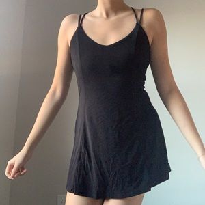 Urban Outfitters staple back black dress